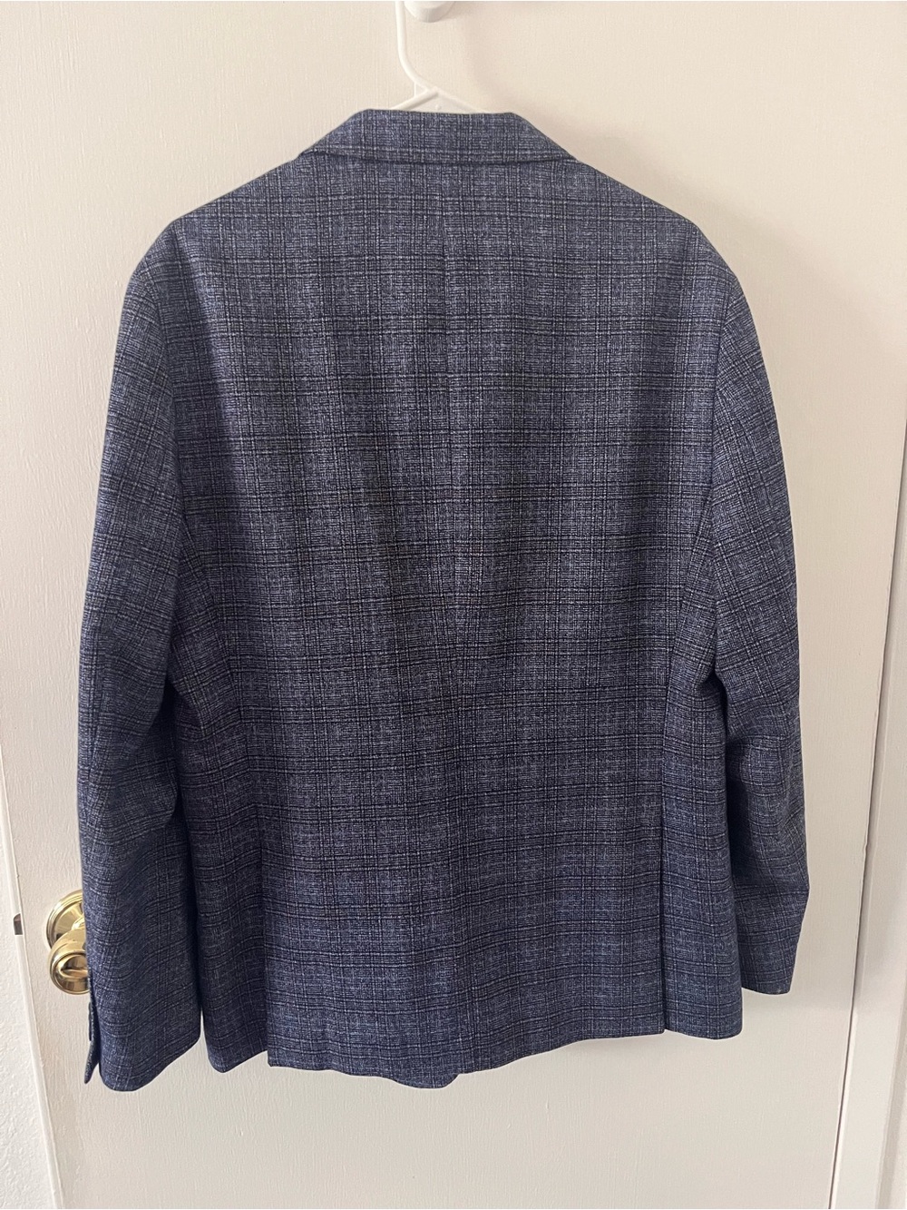 Tailorbyrd Collection Blue Sport Coat Classic Tweed Blazer Size 42R - Picture 8 of 13